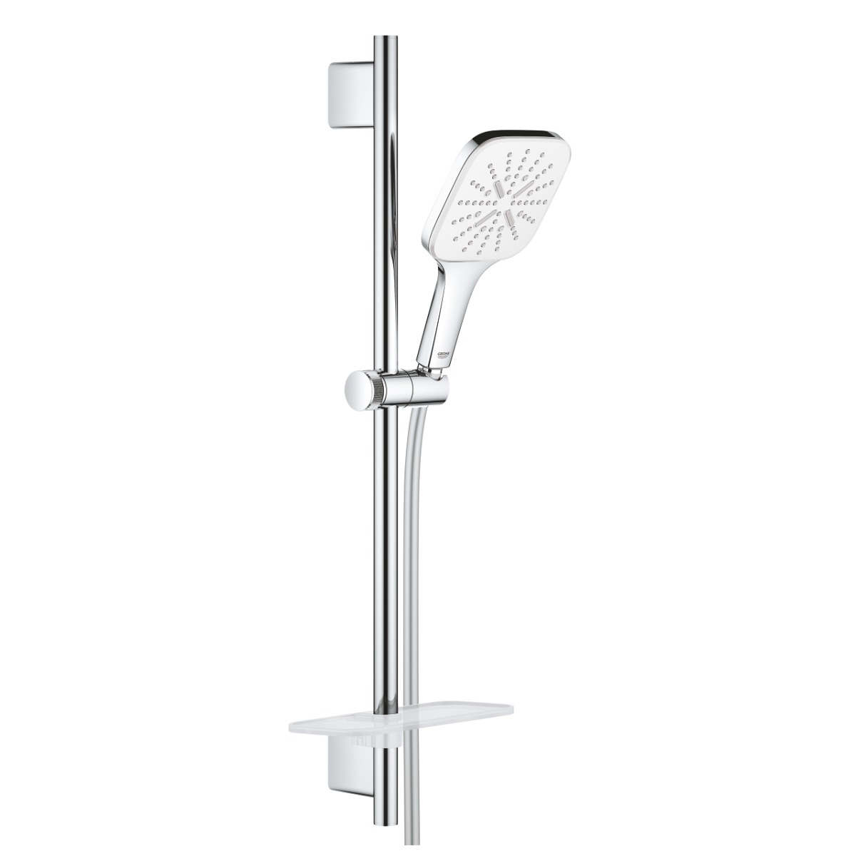 Set de dus Grohe Vitalio SmartActive 130 Cube, 600 mm, 3 jeturi, crom - 26596000